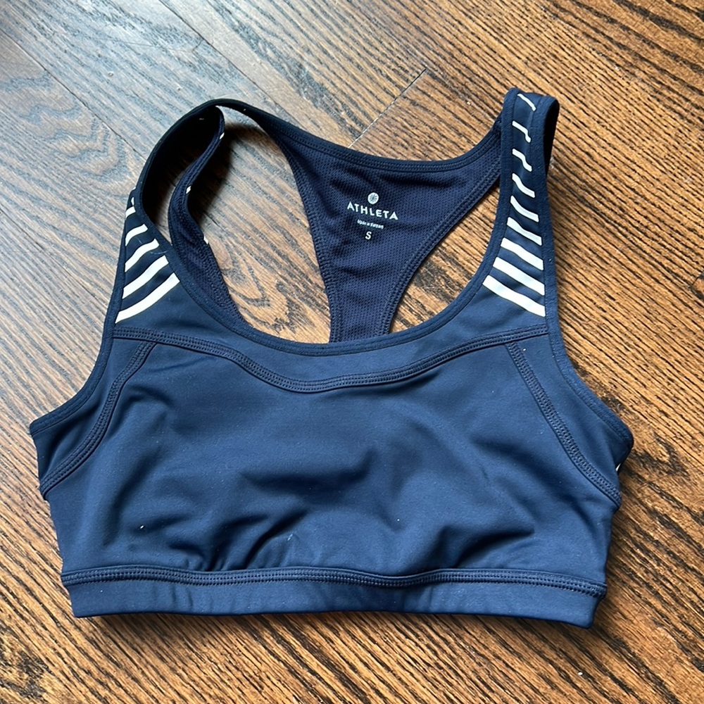Athleta Navy blue sports bra